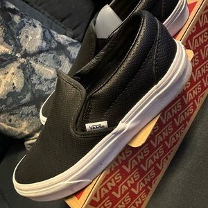 Leather Vans